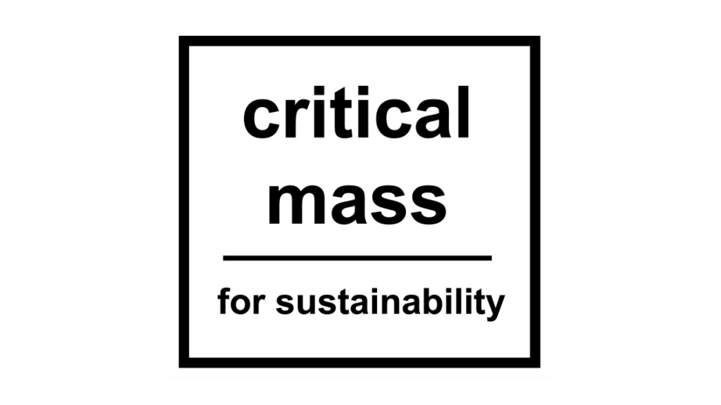 Founding Statement: Critical Mass for&nbsp;Sustainability