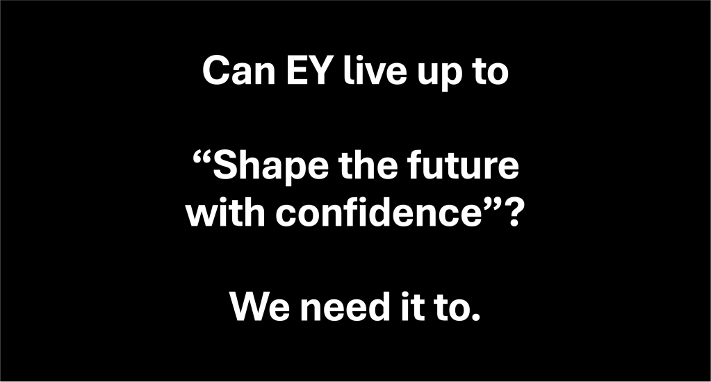 EY vs Lisa Simpson: My (rare) optimism for a corporate tagline